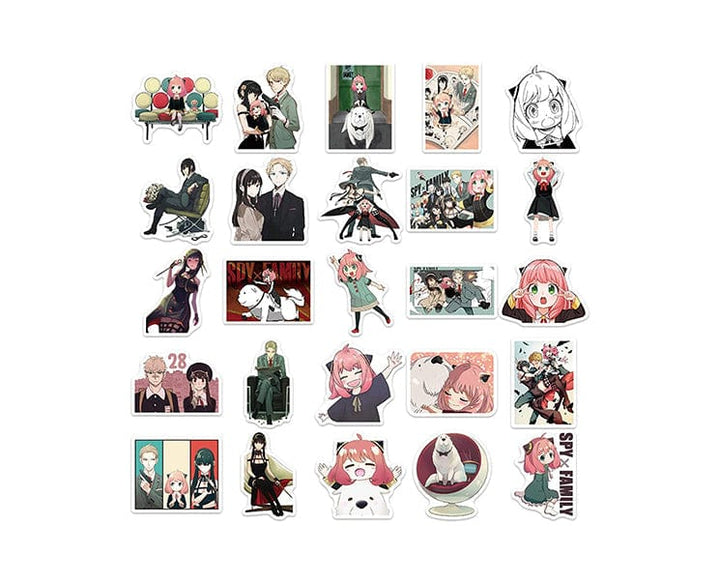 Spy x Family sticker Set (50pc) Anime &amp; Brands Sugoi Mart thumbnail 2