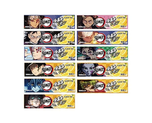 Lotte Demon Slayer Gum: Lemon Flavor Candy & Snacks Sugoi Mart