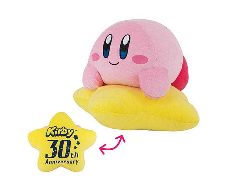 Kirby 30th Anniversary Jumbo top Plush New