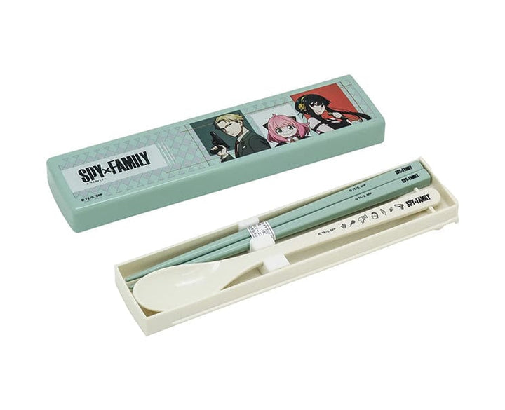 Spy x Family Spoon &amp; Chopstick Set Anime &amp; Brands Sugoi Mart thumbnail 1