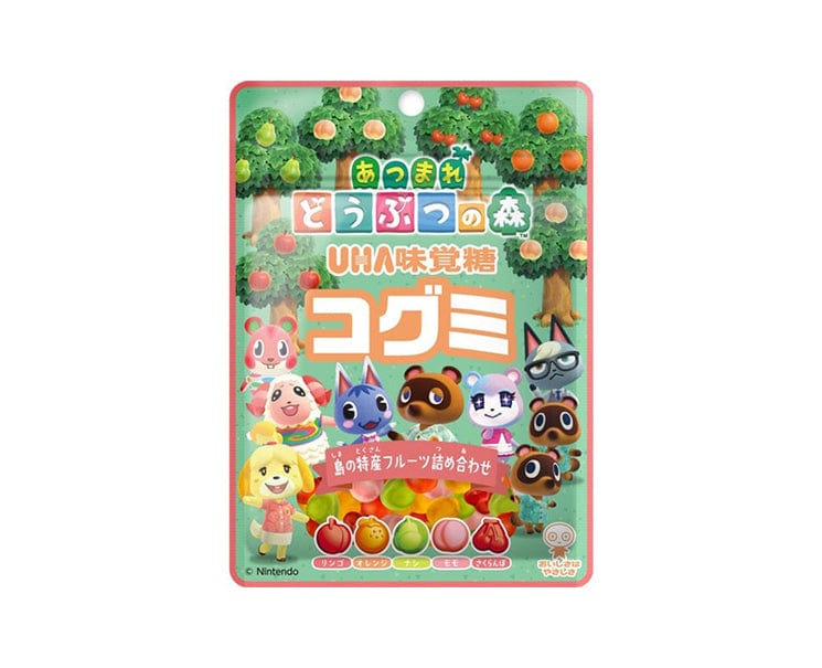 UHA Kogumi: Animal Crossing Fruit Gummies Candy & Snacks Sugoi Mart