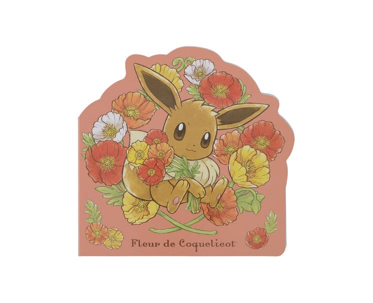 Pokemon Japan Fleur de Coquelicot Memo
