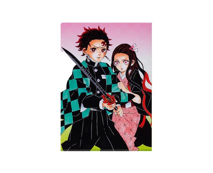 Demon Slayer File Folder: Tanjiro & Nezuko Anime & Brands Sugoi Mart
