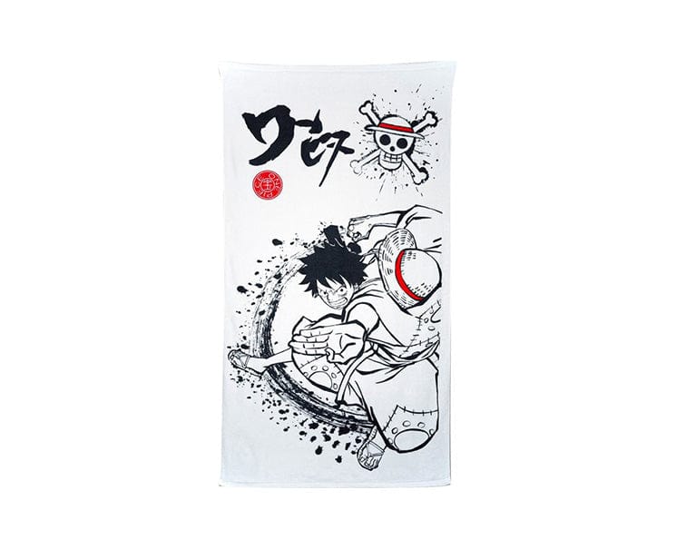 One Piece Bath Towel: Luffy Anime & Brands Sugoi Mart