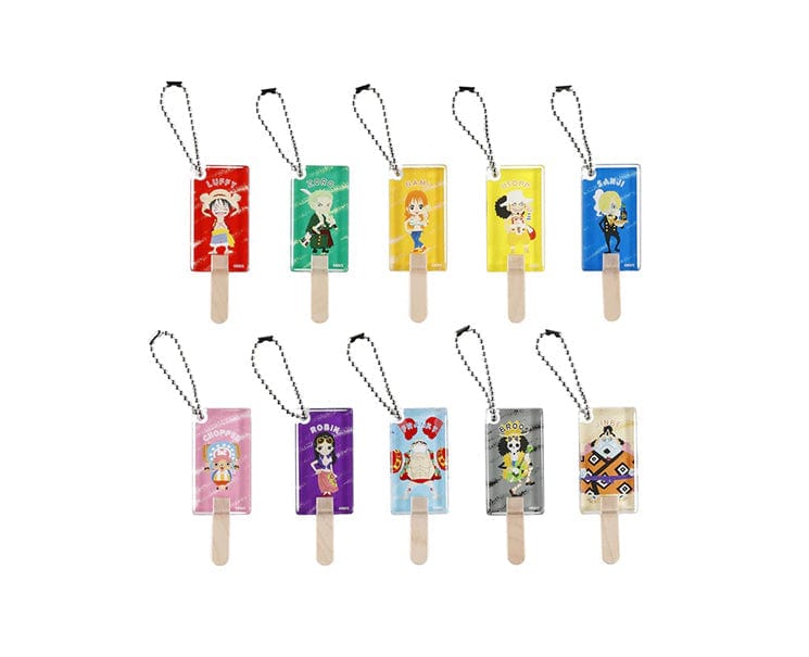 One Piece Ice Candy Keychain Blind Box