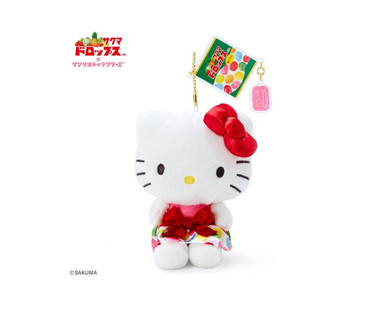 Sanrio x Sakuma Drops Keychain Mascot Hello Kitty