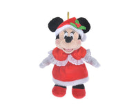Disney Japan Xmas 2022 Minnie Plush Keychain