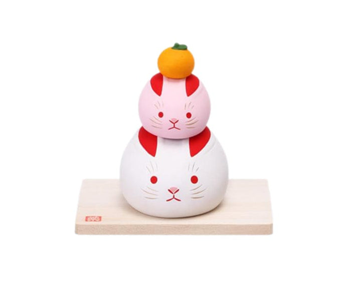 Lucky Mochi Rabbit Figurine Decoration