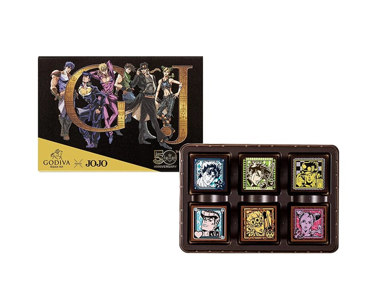 Godiva x JoJo's Bizarre Adventure (6pcs)