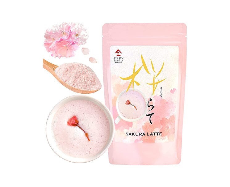 Yamasan Kyoto Uji Sakura Latte Powder Drink