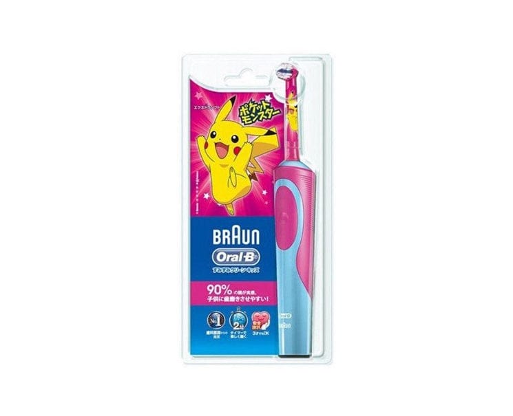 Pokemon Oral-B Electric Toothbrush: Pink Home Sugoi Mart