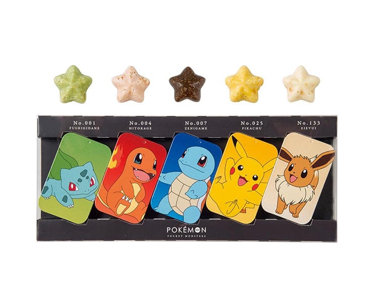 Pokemon Japan Chocolate Slide Case Set