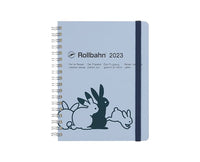 Rollbahn Rabbit 2023 Monthly Note B6 (Blue)