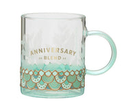 Starbucks Japan Anniversary Siren Glass Mug