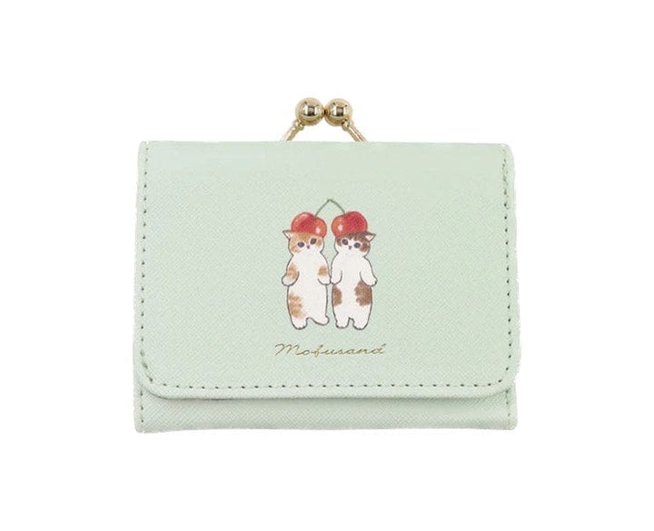 Mofusand Fruithead Kittens Compact Wallet thumbnail 1
