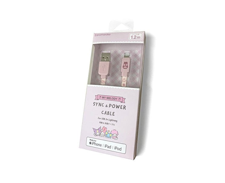 Sanrio Lightening USB Cable: My Melody Anime & Brands Sugoi Mart