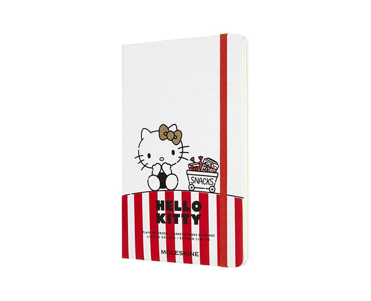 Sanrio Hello Kitty Moleskin Notebook (White)
