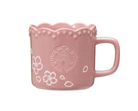 Starbucks Japan Sakura V2 2023 Floral Rim Mug