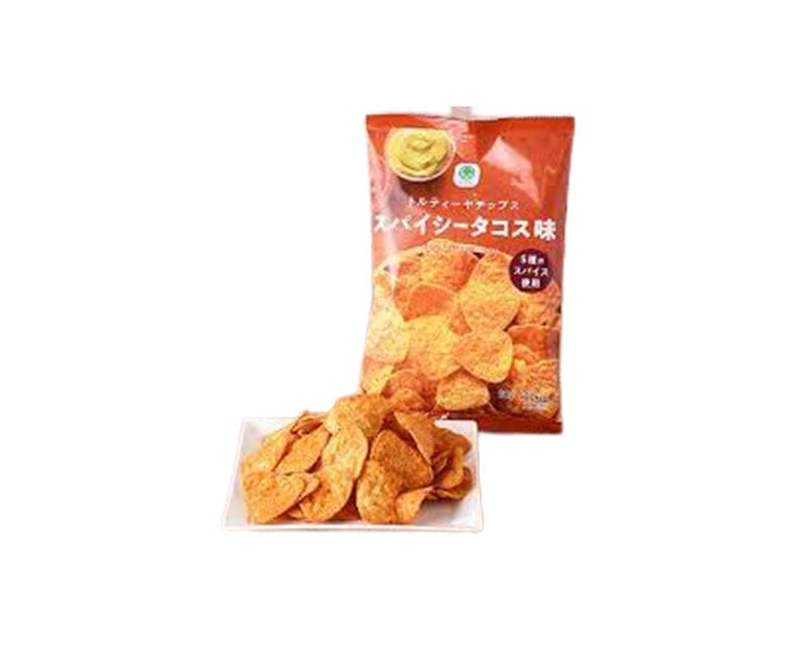 FamilyMart Brand: Spicy Taco Tortilla Chips Candy & Snacks Sugoi Mart
