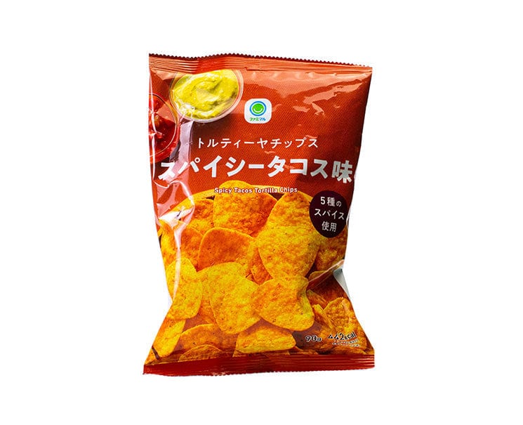 FamilyMart Brand: Spicy Taco Tortilla Chips Candy & Snacks Sugoi Mart