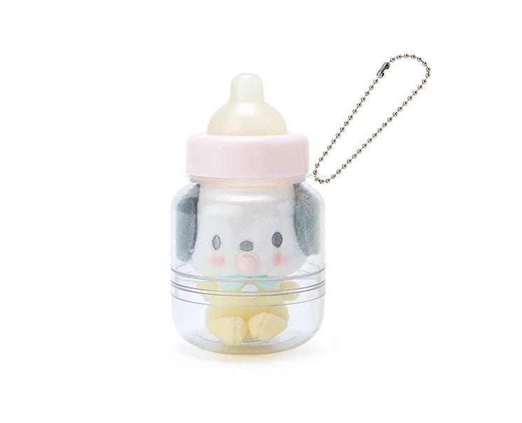 Sanrio Japan Baby Bottle Keychain Pochacco