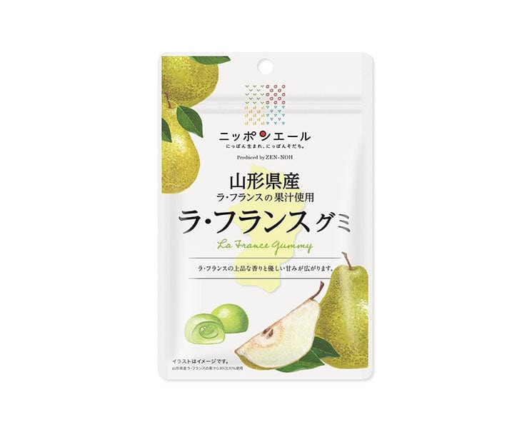 Nippon Ale Gummy: La France Pear Candy & Snacks Sugoi Mart