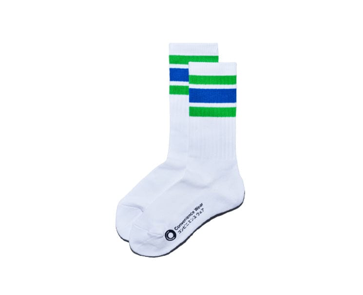 FamilyMart Official Socks: Classic Line (White) Home Sugoi Mart