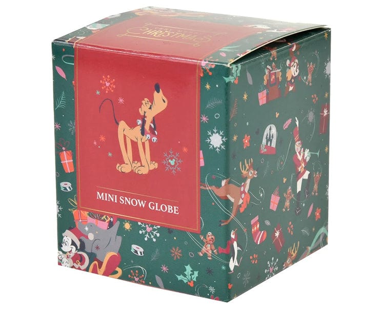 Disney Japan Xmas 2022 Pluto Mini Snow Globe