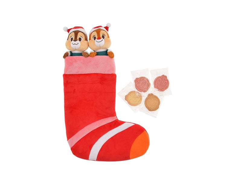 Disney Japan Xmas 2022 Chip and Dale Cookie Pouch
