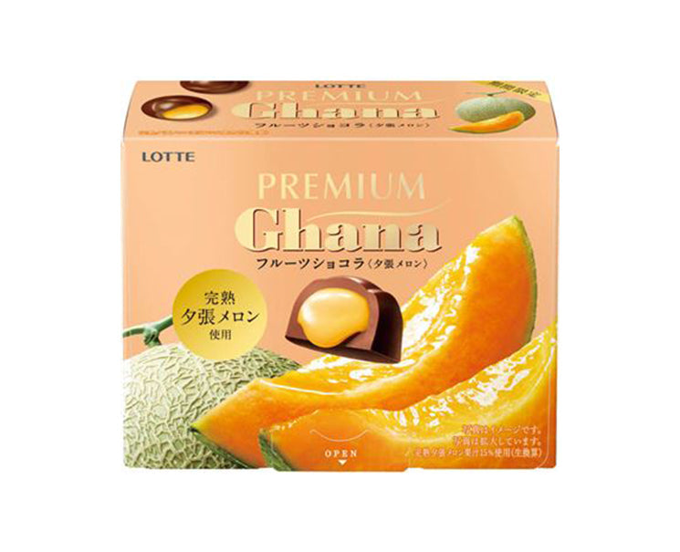 Lotte Premium Ghana Yubari Melon Chocolate