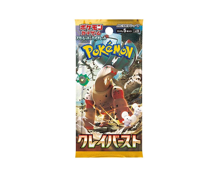 Pokemon Cards Expansion Box: Clay Burst