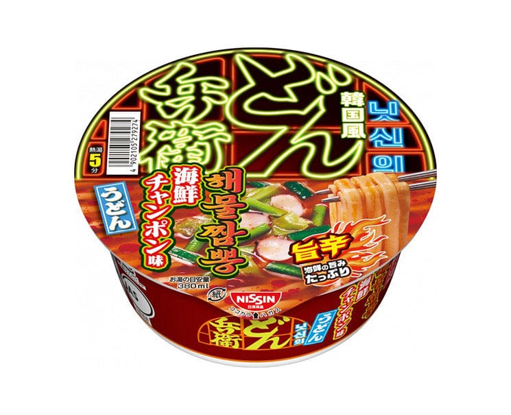Nissin Donbei Udon: Korean Spicy Seafood Champon