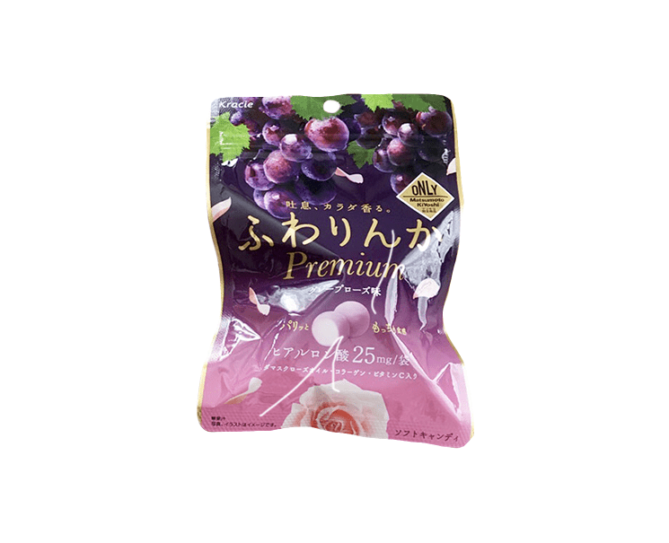 Fuwarinka: Grape and Rose Soft Candy Candy and Snacks Sugoi Mart