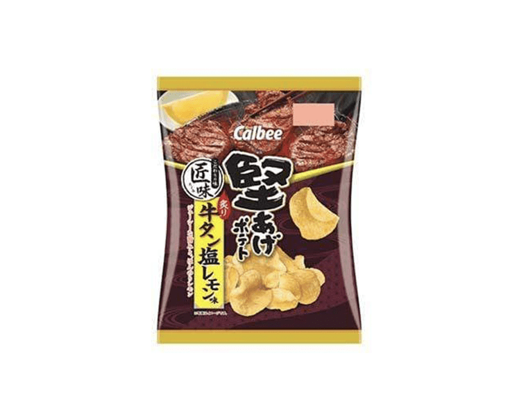 Kataage Beef Tongue Shio Lemon Chips Candy and Snacks Sugoi Mart
