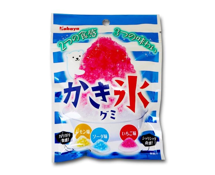 Kakigori Shaved Ice Gummies Candy and Snacks Kabaya