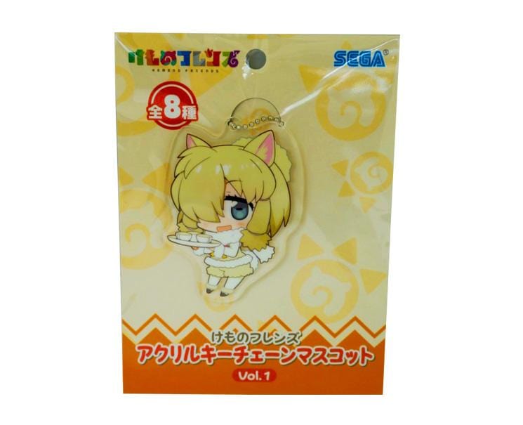 Kemono Friends Acrylic Keychain Mascot (Alpaca Suri) Anime & Brands Sega