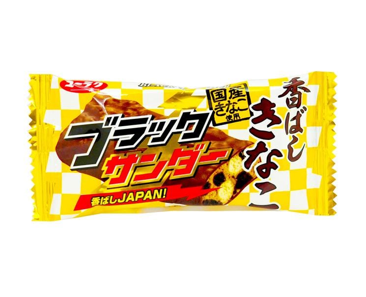 Black Thunder Kinako Flavor (pack of 2) Candy and Snacks Yuraku Confectionery, Ltd.   