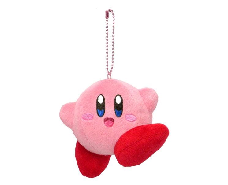 Kirby Plush Keychain (Jumping) Anime & Brands Sugoi Mart