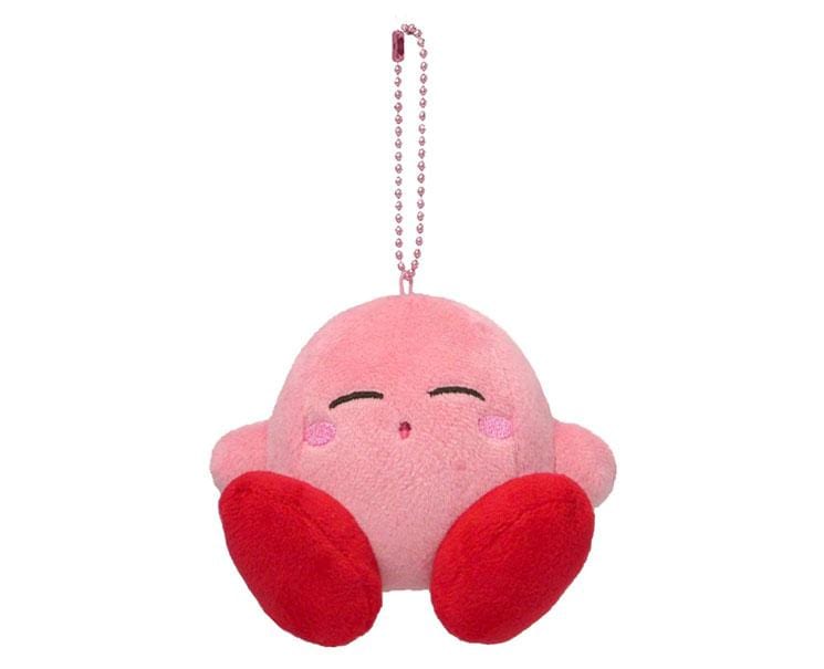 Kirby Plush Keychain (Sleeping) Anime & Brands Sugoi Mart