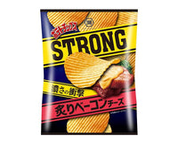 Koikeya Strong Potato Chips: Grilled Bacon and Cheese Flavor Candy and Snacks Sugoi Mart
