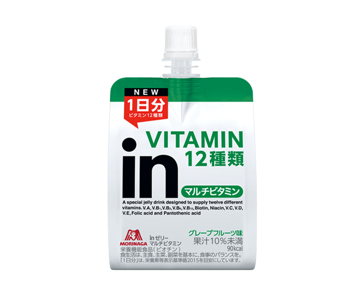 IN 12 Vitamin Energy Jelly Food and Drink Japan Crate Store