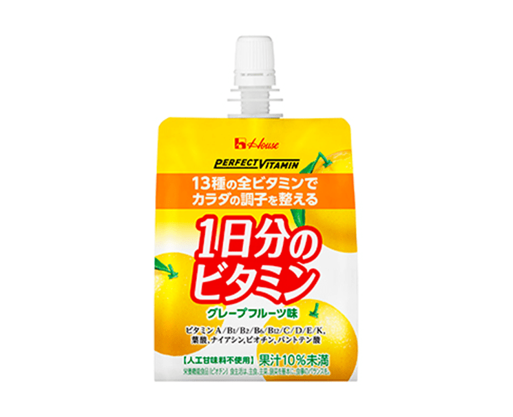 One Day Vitamin Energy Jelly Grapefruit Flavor Food and Drink Japan Crate Store