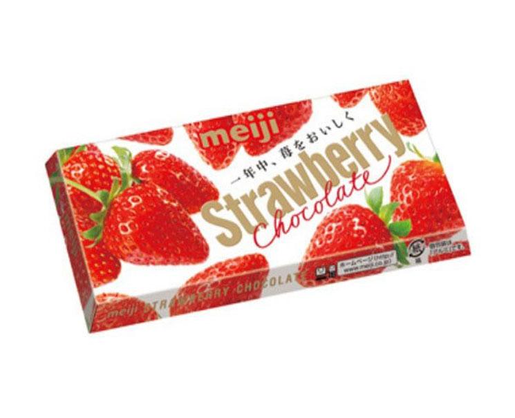 Meiji Strawberry Chocolate Bar