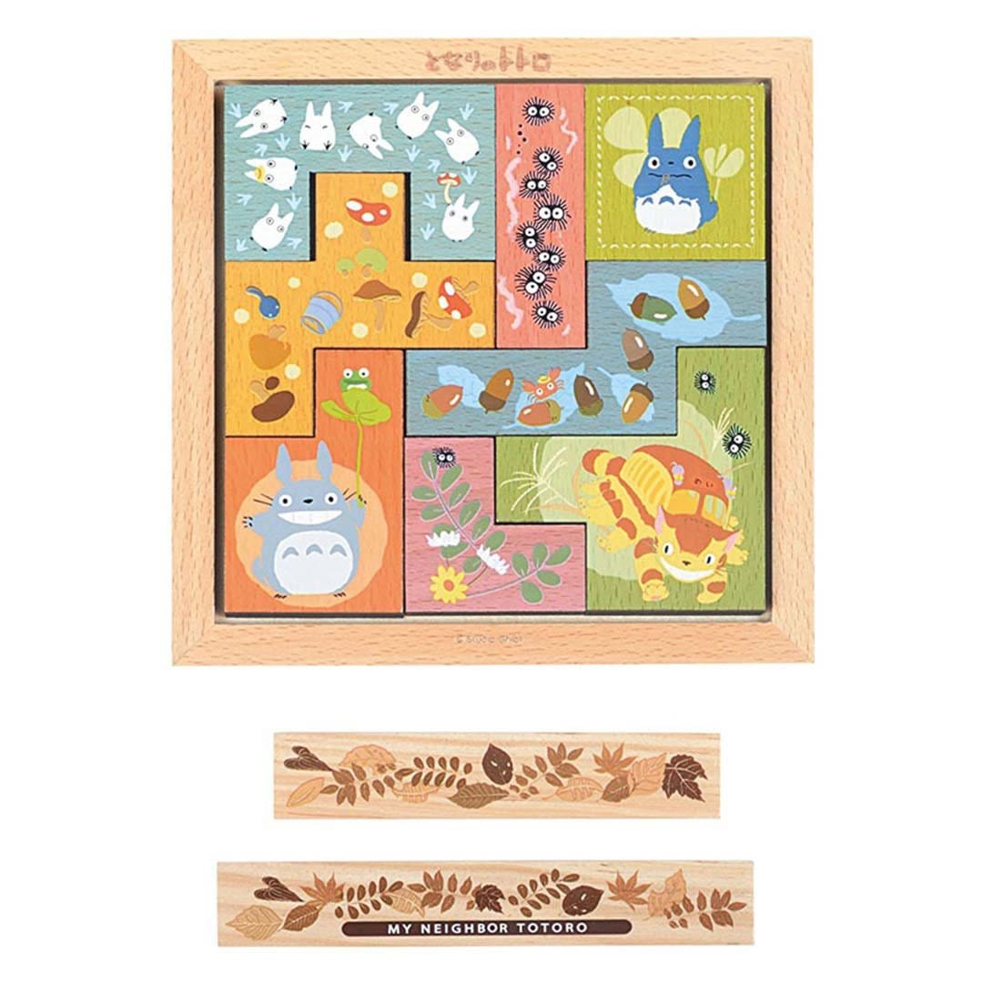 My Neighbor Totoro Wood Tile Puzzle Toys and Games, Hype Sugoi Mart   