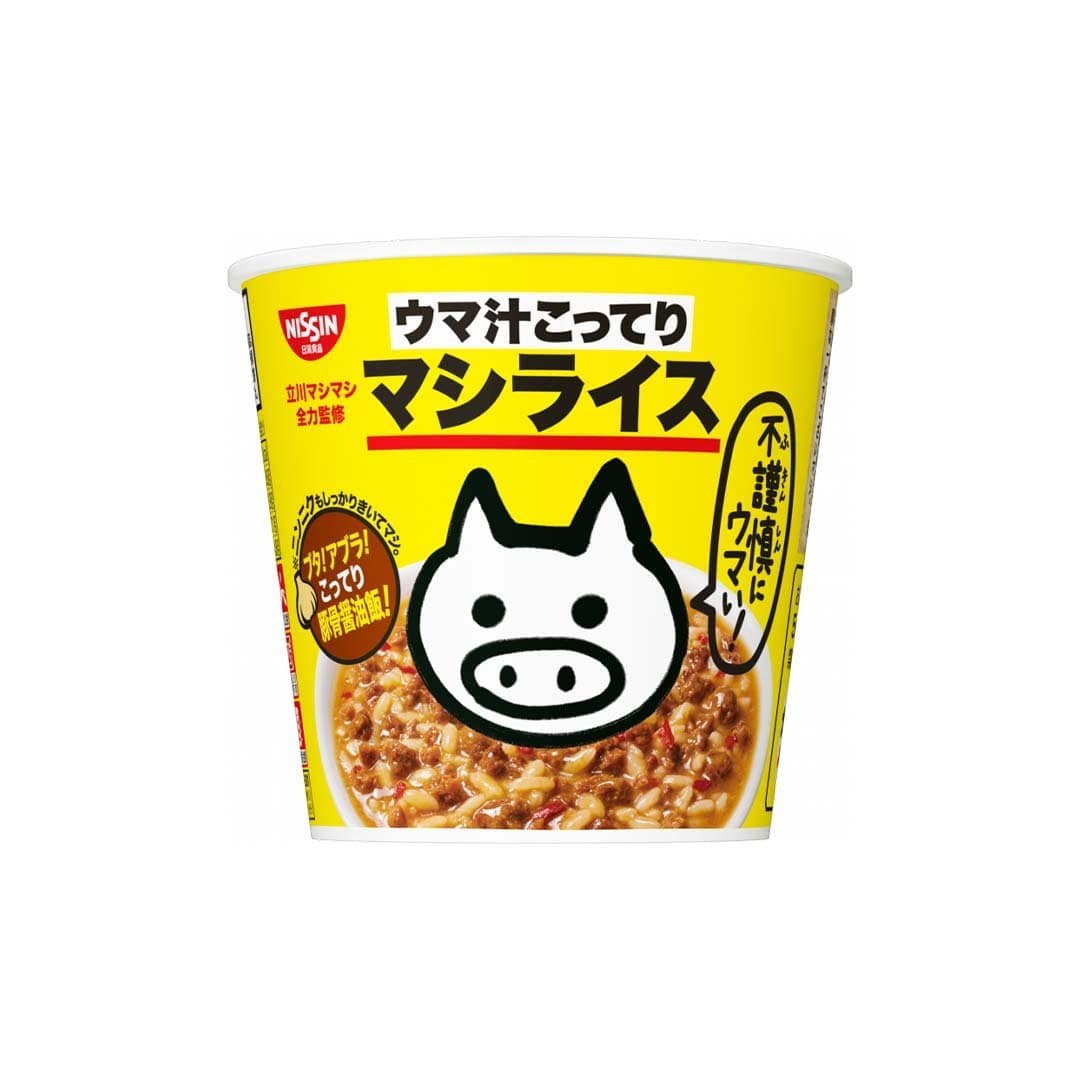 Nissin Rice Pork and Garlic Soup Food and Drink Sugoi Mart
