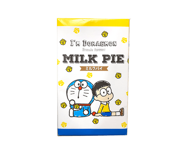 I'm Doraemon Milk Pie Omiyage Candy and Snacks Japan Crate Store