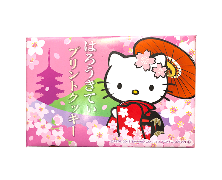 Hello Kitty Printed Cookies Omiyage Candy and Snacks Japan Crate Store