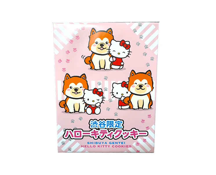 Hello Kitty x Hachiko Cookies Omiyage Candy and Snacks Japan Crate Store