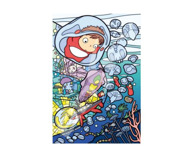 Ponyo 126 Piece Art Crystal Jigsaw Puzzle (Ponyo) Anime & Brands Japan Crate Store