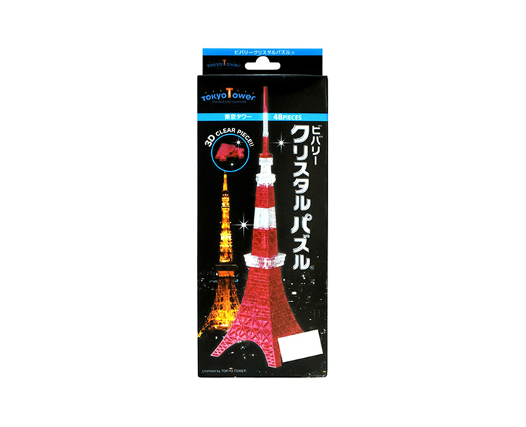 Tokyo Tower 48-Piece Crystal Puzzle Anime & Brands Japan Crate Store
